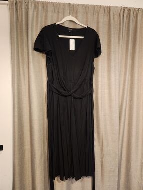 torrid Black Maxi Dress with Twist Waist